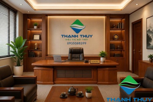BÀN GIÁM ĐỐC VENEER THE ONE