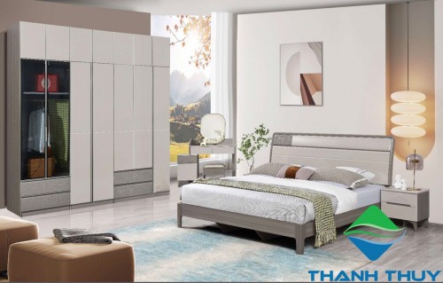 BỘ GIƯỜNG TỦ HIỆN ĐẠI NHẬP KHẨU BGT - 989