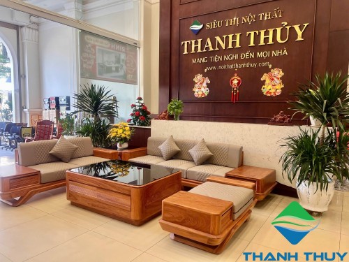 BỘ SALON HIỆN ĐẠI CAO CẤP 3 GHẾ CHÂN THUYỀN  SL - AT189